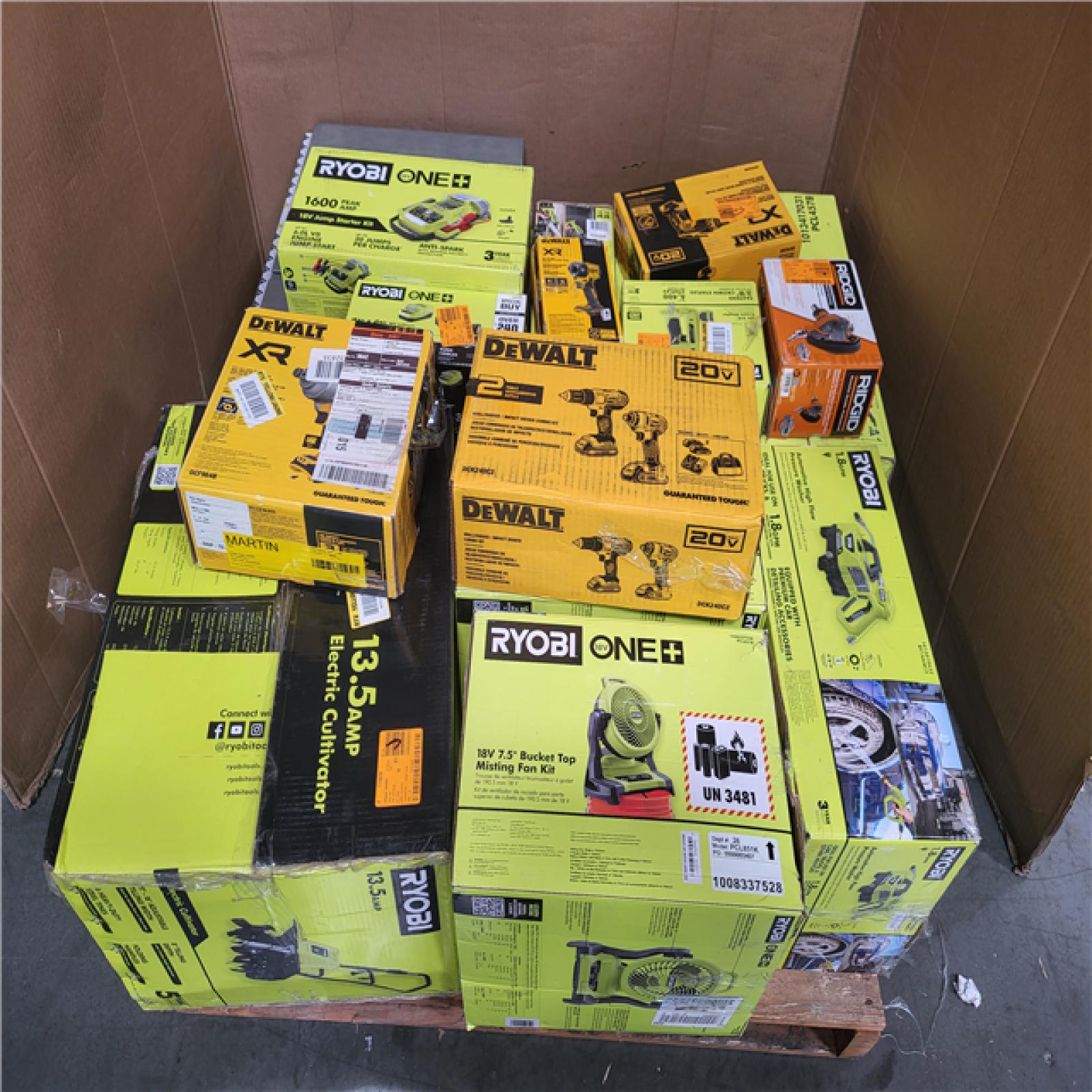 CALIFORNIA AS-IS TOOL PALLET