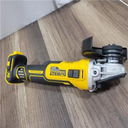 AS-IS DeWalt DCG405B 20V Max XR 4.5-Inch Slide Switch Small Angle Grinder (Tool Only)