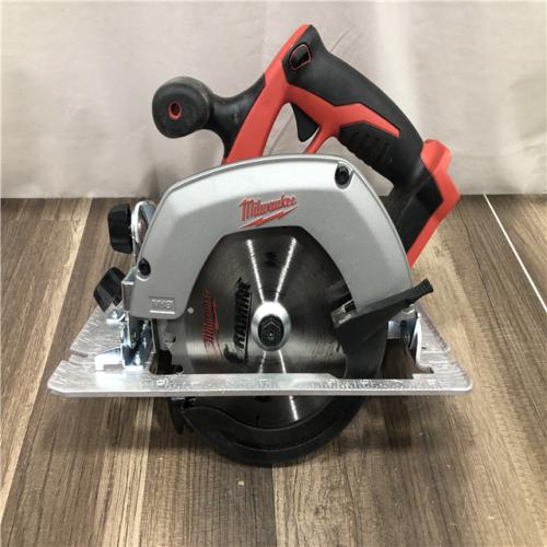 AS-IS Milwaukee M18 18V Lithium-Ion Cordless 6-1/2 in. Circular Saw (Tool-Only)