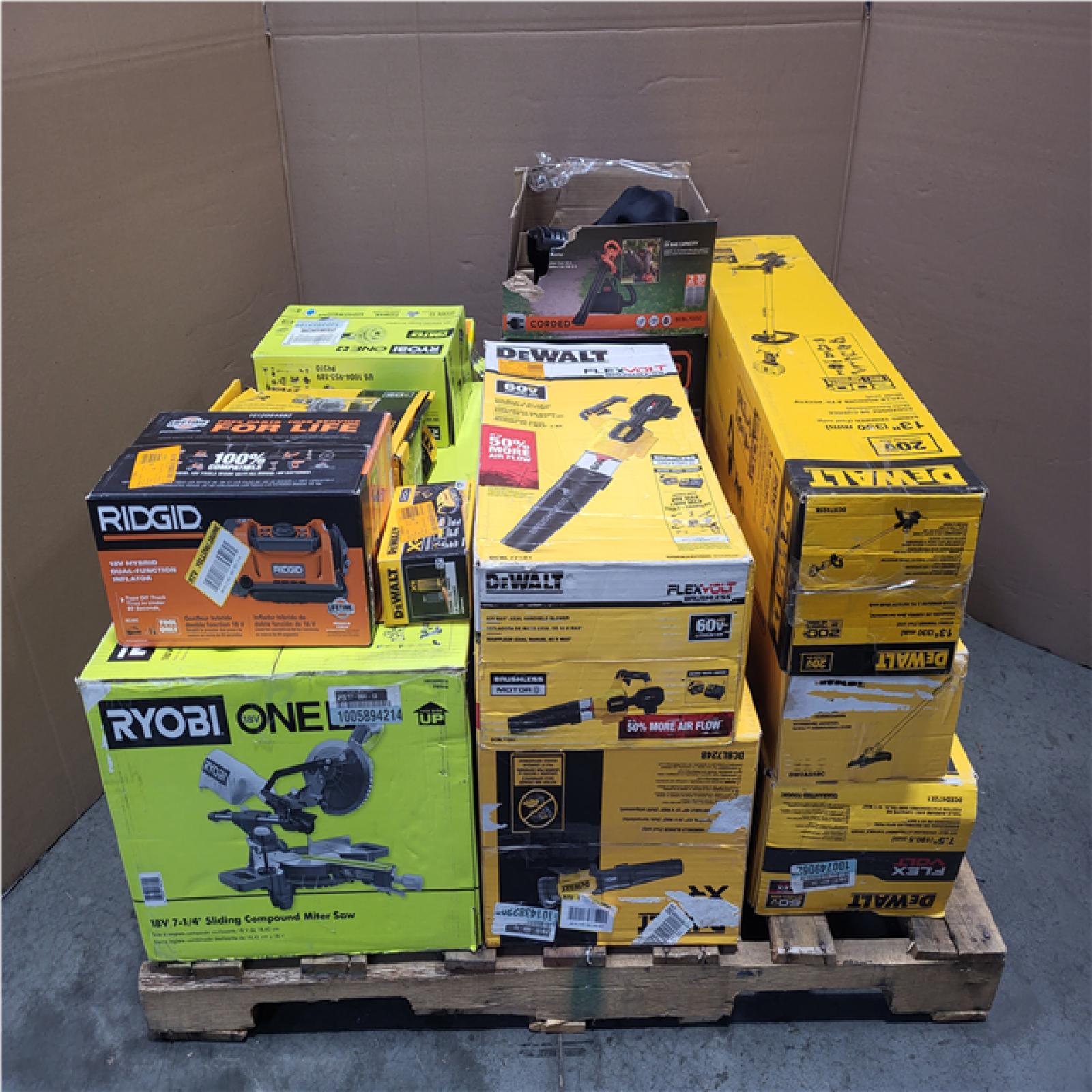 CALIFORNIA AS-IS TOOL PALLET