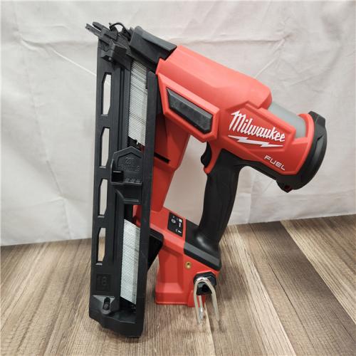AS-IS- Milwaukee 18V Cordless Gen II 16 Gauge Angled Finish Nailer (Tool Only)