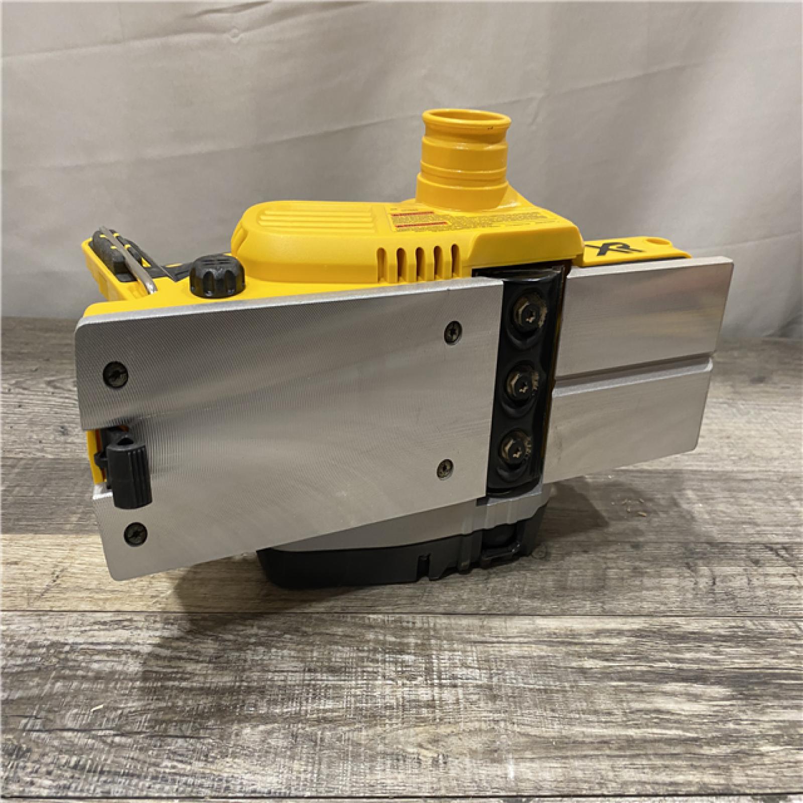 AS-IS DEWALT 20V MAX XR Cordless Brushless 3-1/4 in. Planer (Tool Only)