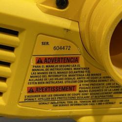 AS-IS DEWALT 20V MAX XR Cordless Brushless 3-1/4 in. Planer (Tool Only)