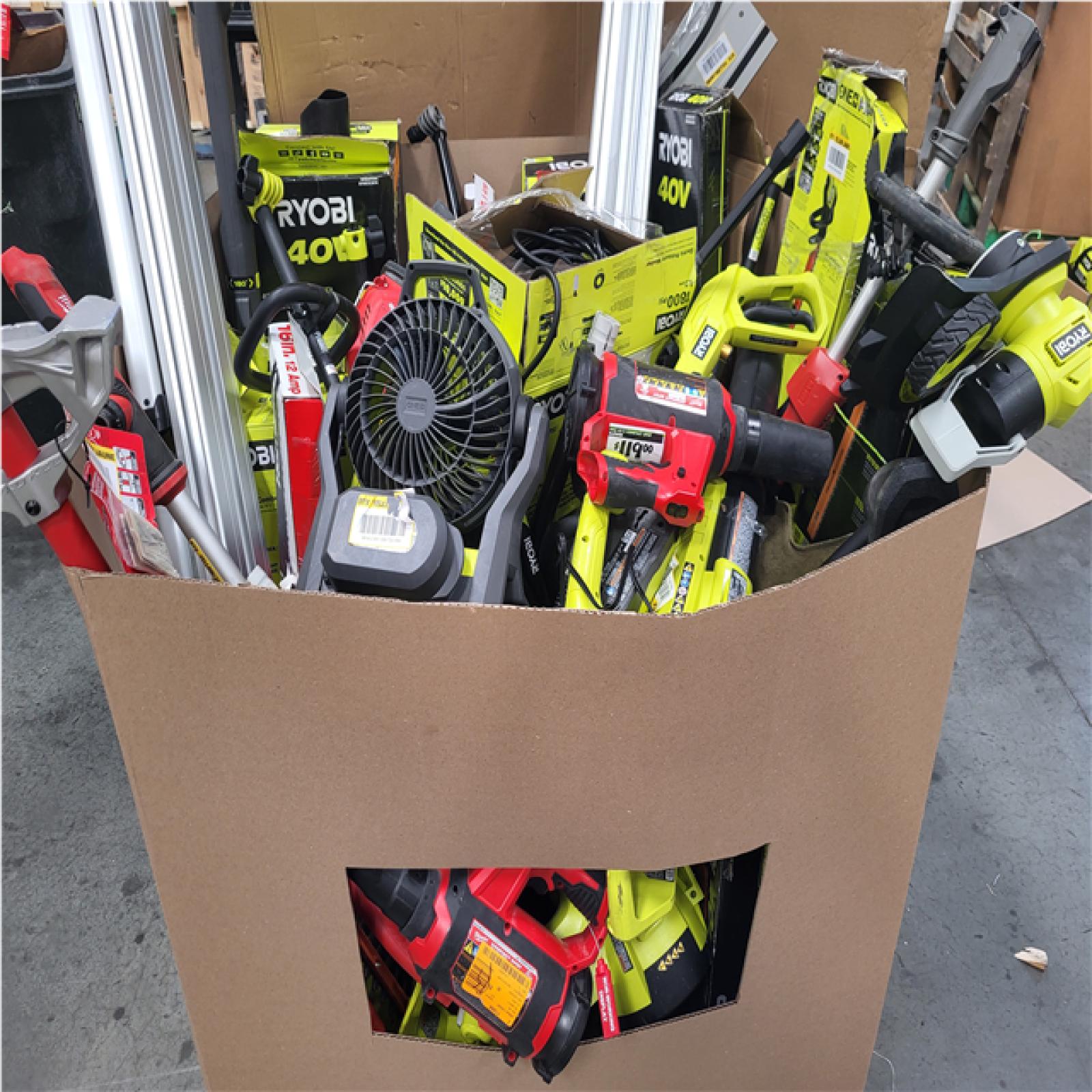 CALIFORNIA AS-IS TOOL PALLET