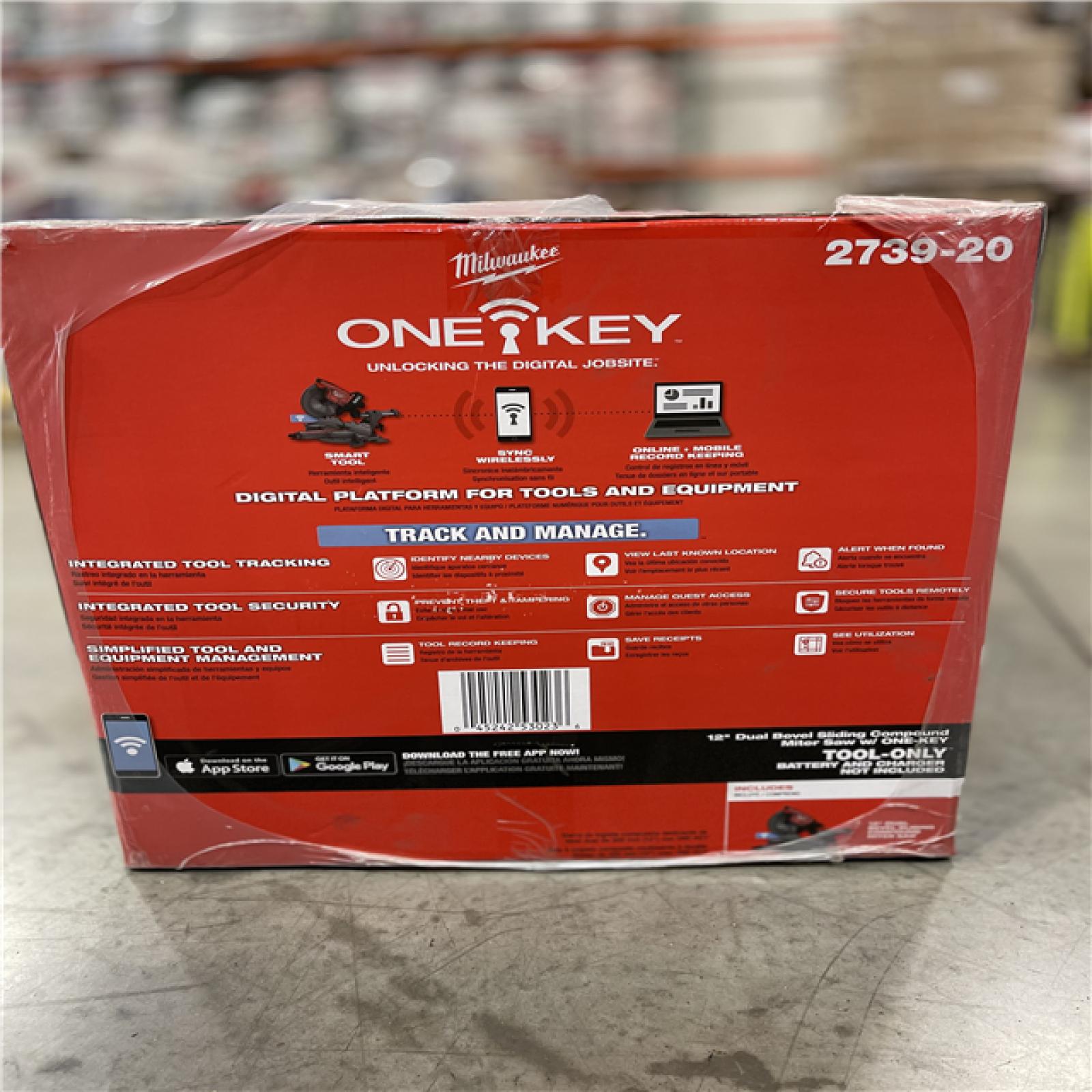 NEW! - Milwaukee M18 FUEL 18V Lithium-Ion Brushless Cordless 12 in. Dual Bevel Sliding Compound Miter Saw (Tool-Only)