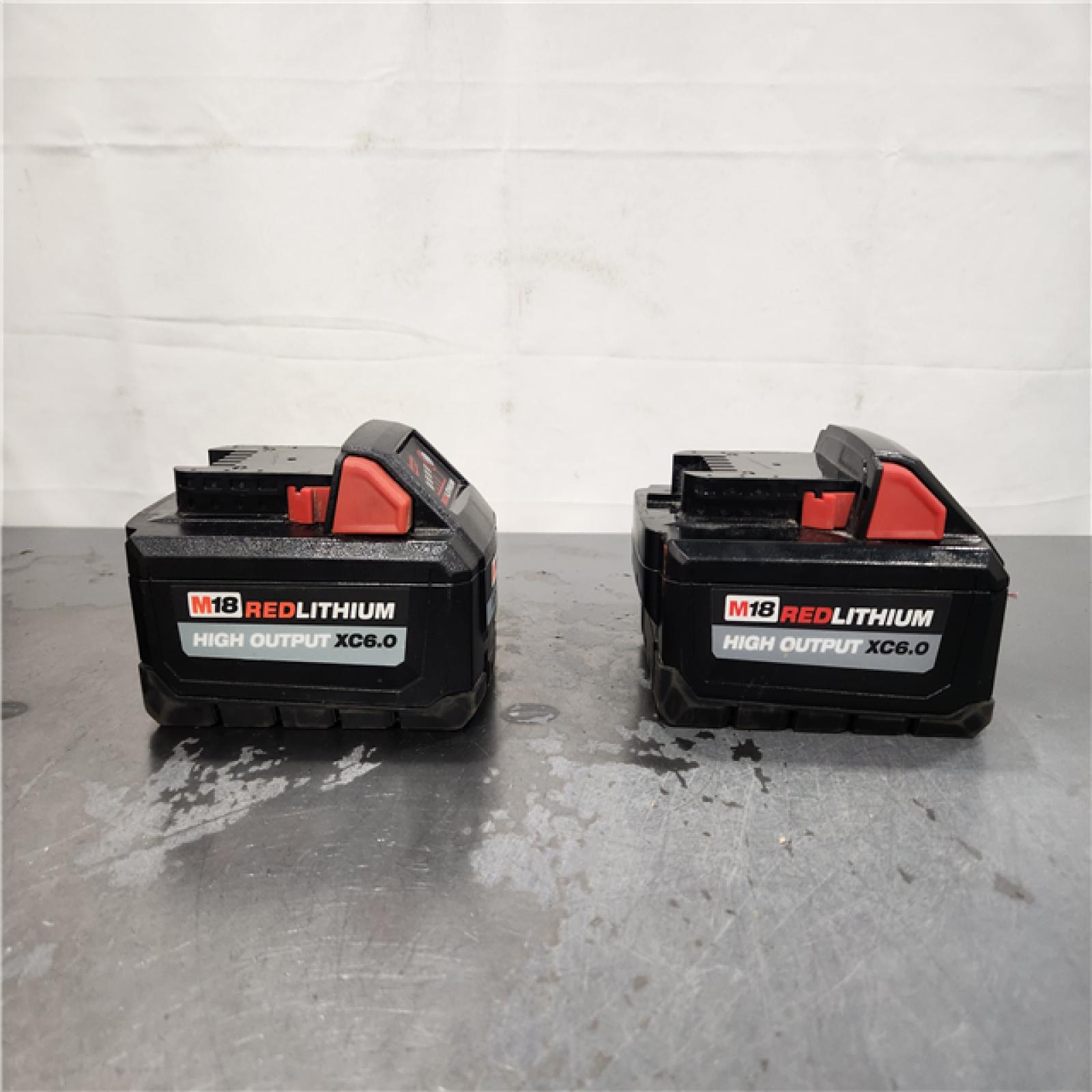 AS-IS- 6.0Ah for Milwaukee M18 Lithium XC 6.0 Extended Capacity Battery