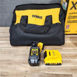 HOUSTON LOCATION - AS-IS DEWALT 20V MAX XR Lithium-Ion Cordless 18-Gauge Narrow Crown Stapler Kit