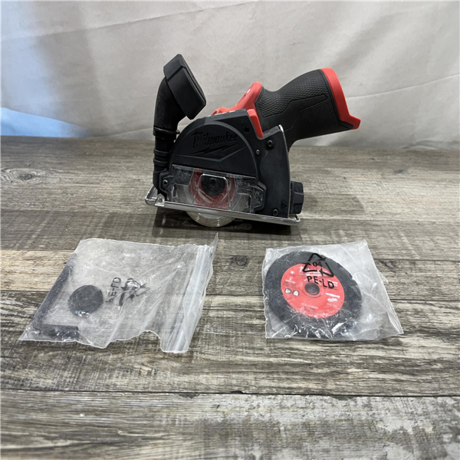 AS-IS Milwaukee FUEL 12V Lithium-Ion Brushless Cordless 3 in. Cut Off Saw (Tool-Only)