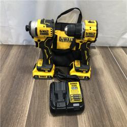 AS-IS DEWALT ATOMIC 20-Volt MAX Lithium-Ion Cordless Combo Kit