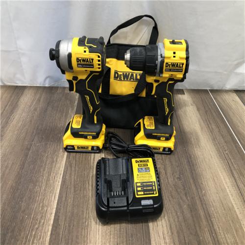 AS-IS DEWALT ATOMIC 20-Volt MAX Lithium-Ion Cordless Combo Kit