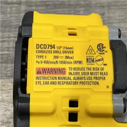 AS-IS DEWALT ATOMIC 20-Volt MAX Lithium-Ion Cordless Combo Kit