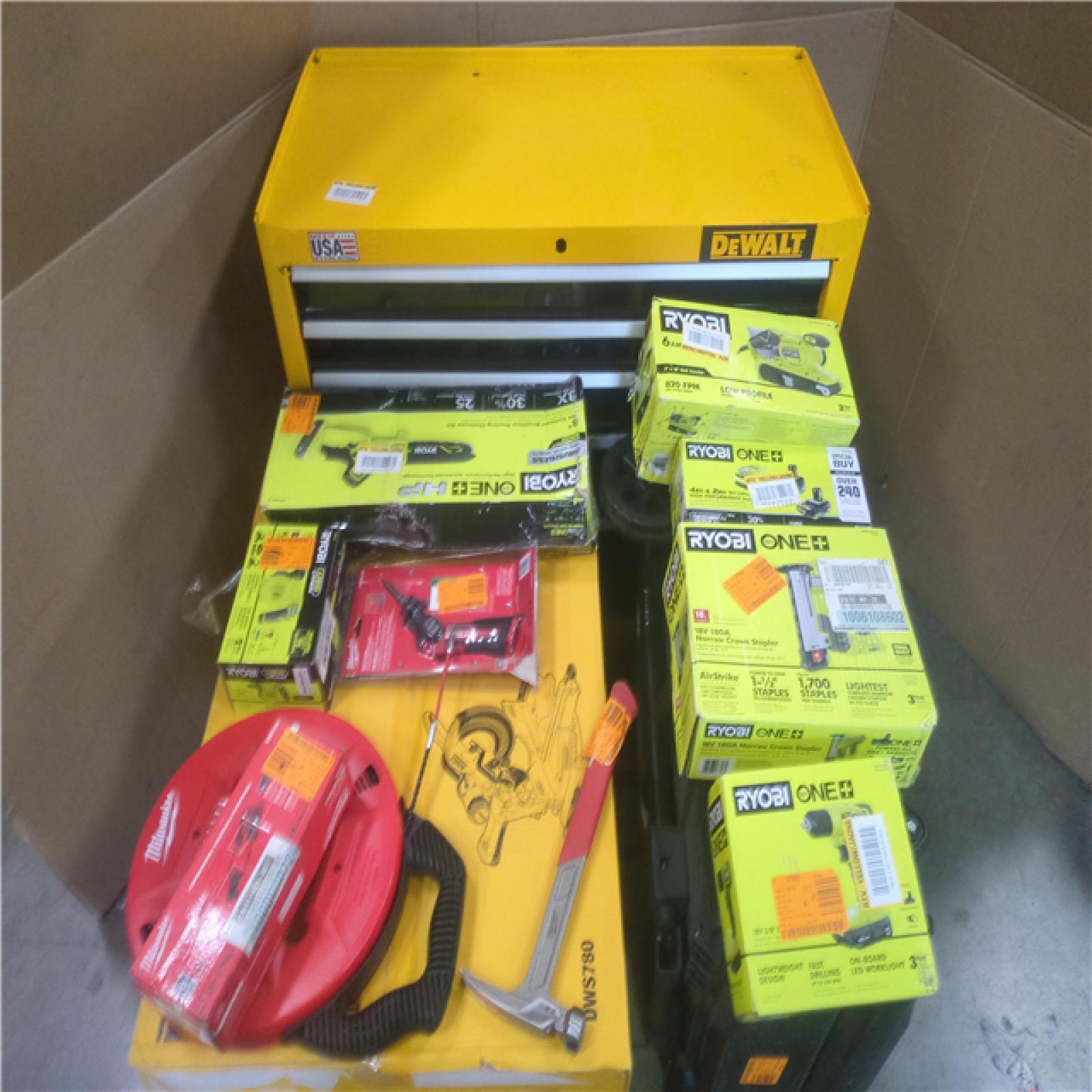 CALIFORNIA AS-IS TOOL PALLET