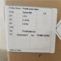 Phoenix NEW Jackery Explorer 880 Pro Portable Power Station (SEALED)