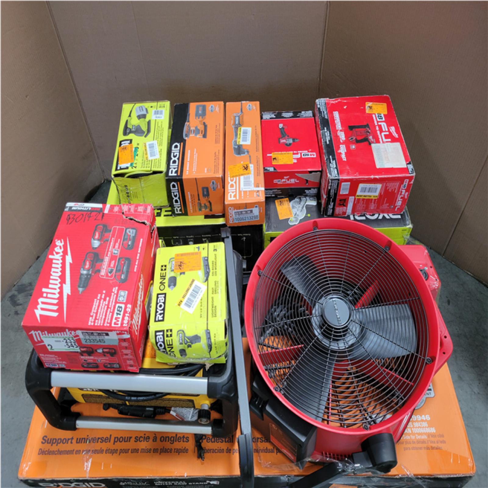 CALIFORNIA AS-IS TOOL PALLET