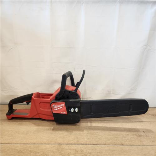 AS-IS- Milwaukee FUEL 16 in. 18V Lithium-Ion Brushless Battery Chainsaw (Tool-Only)
