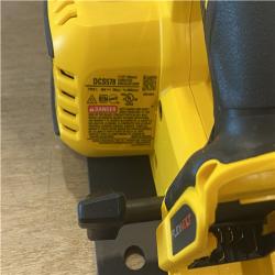 AS-IS DEWALT FLEXVOLT 60V MAX Cordless Brushless 7-1/4 in. Wormdrive Style Circular Saw (Tool Only)