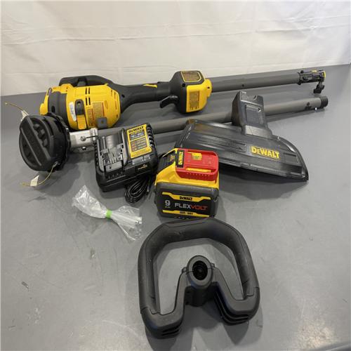 AS-IS - DEWALT FLEXVOLT 60V MAX 17 in. Cordless Battery Powered Attachment Capable Trimmer Kit