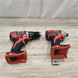AS-IS Milwaukee 18V Cordless 2-Tool Drill/Driver and Impact Driver Kit