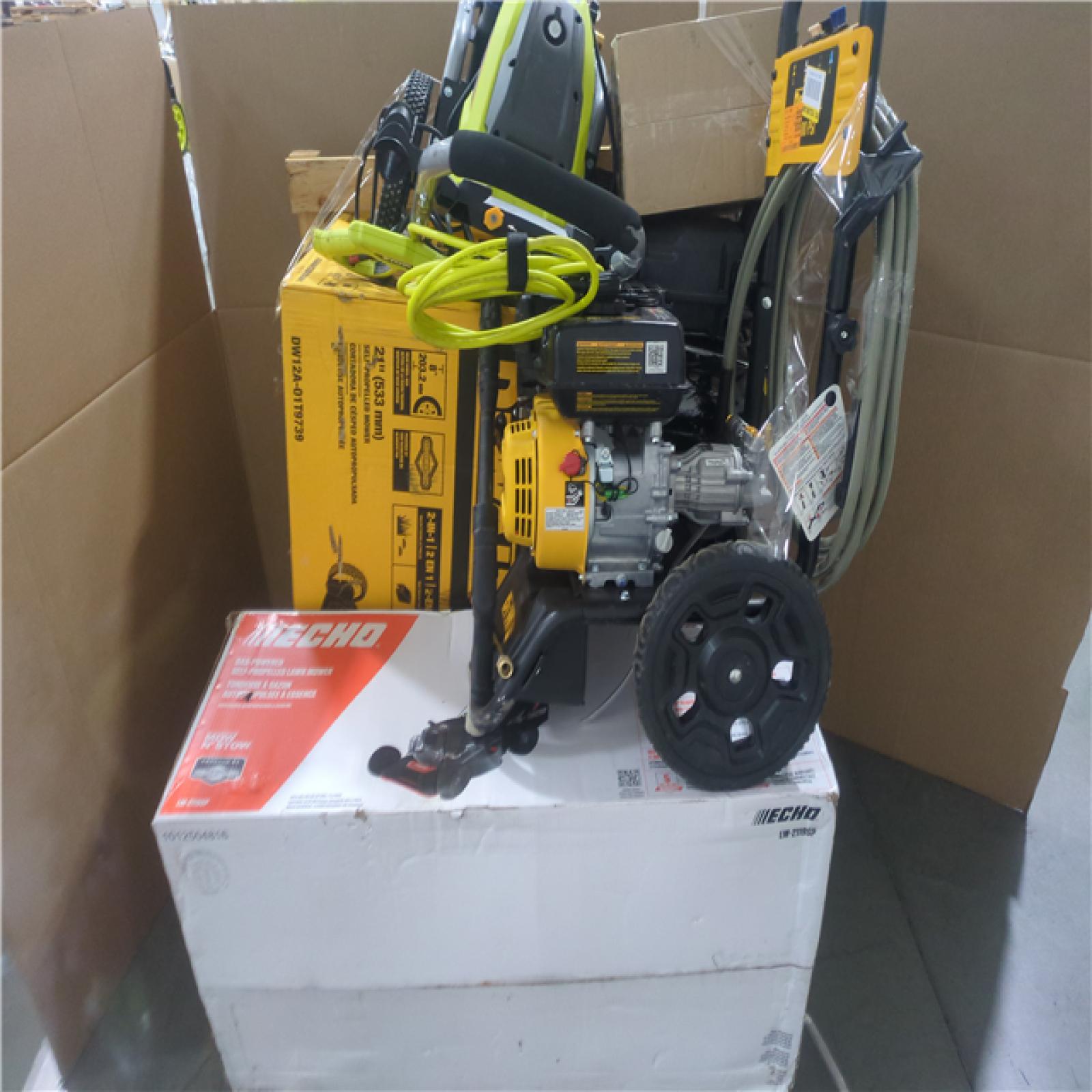 CALIFORNIA AS-IS OUTDOOR POWER EQUIPMENT