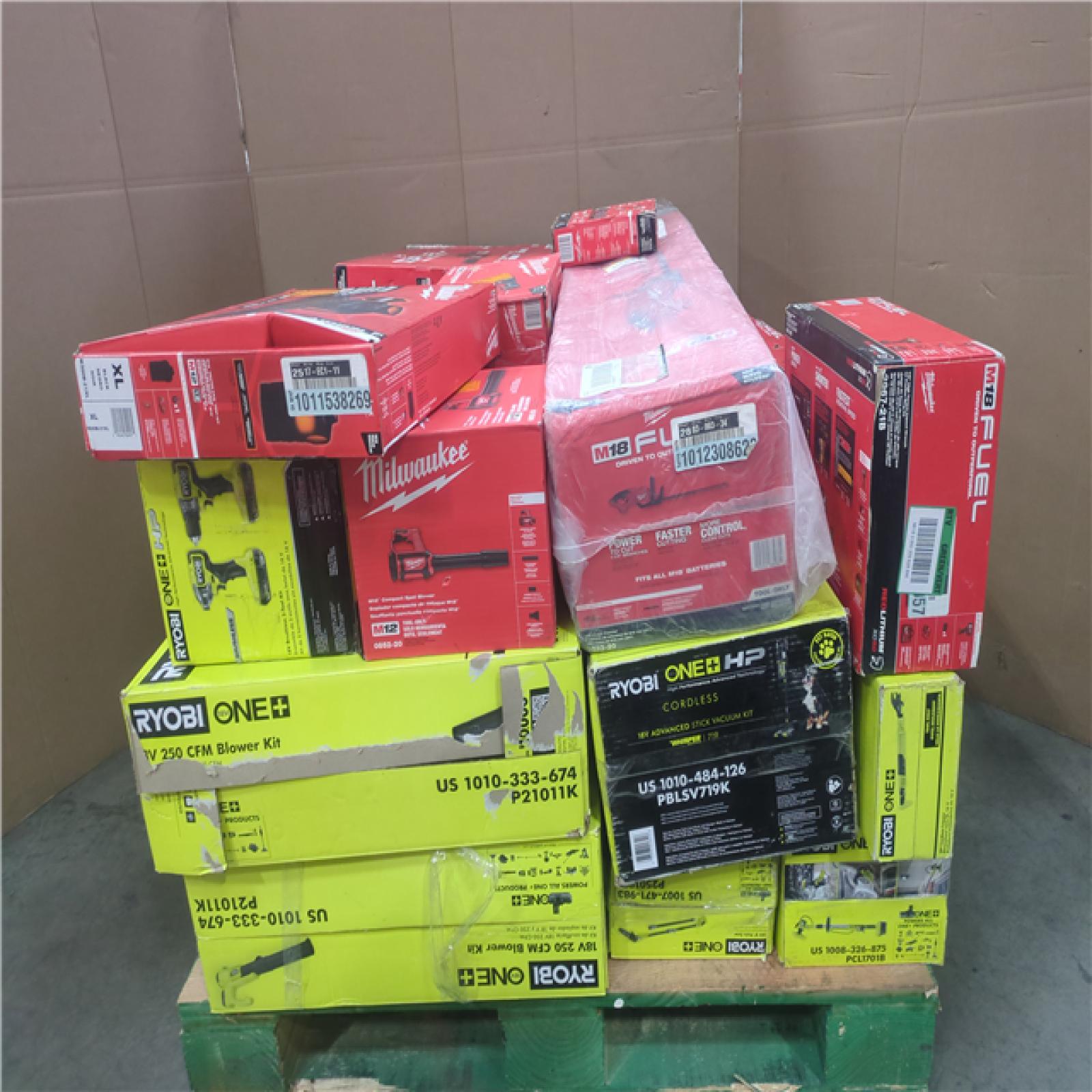 CALIFORNIA AS-IS TOOL PALLET