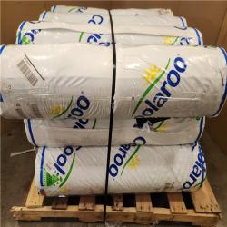 Phoenix NEW Coolaroo 6 ft. x 100 ft. Shade Fabric Cloth Roll Black - 70% UV Block Pallet (12-Rolls)