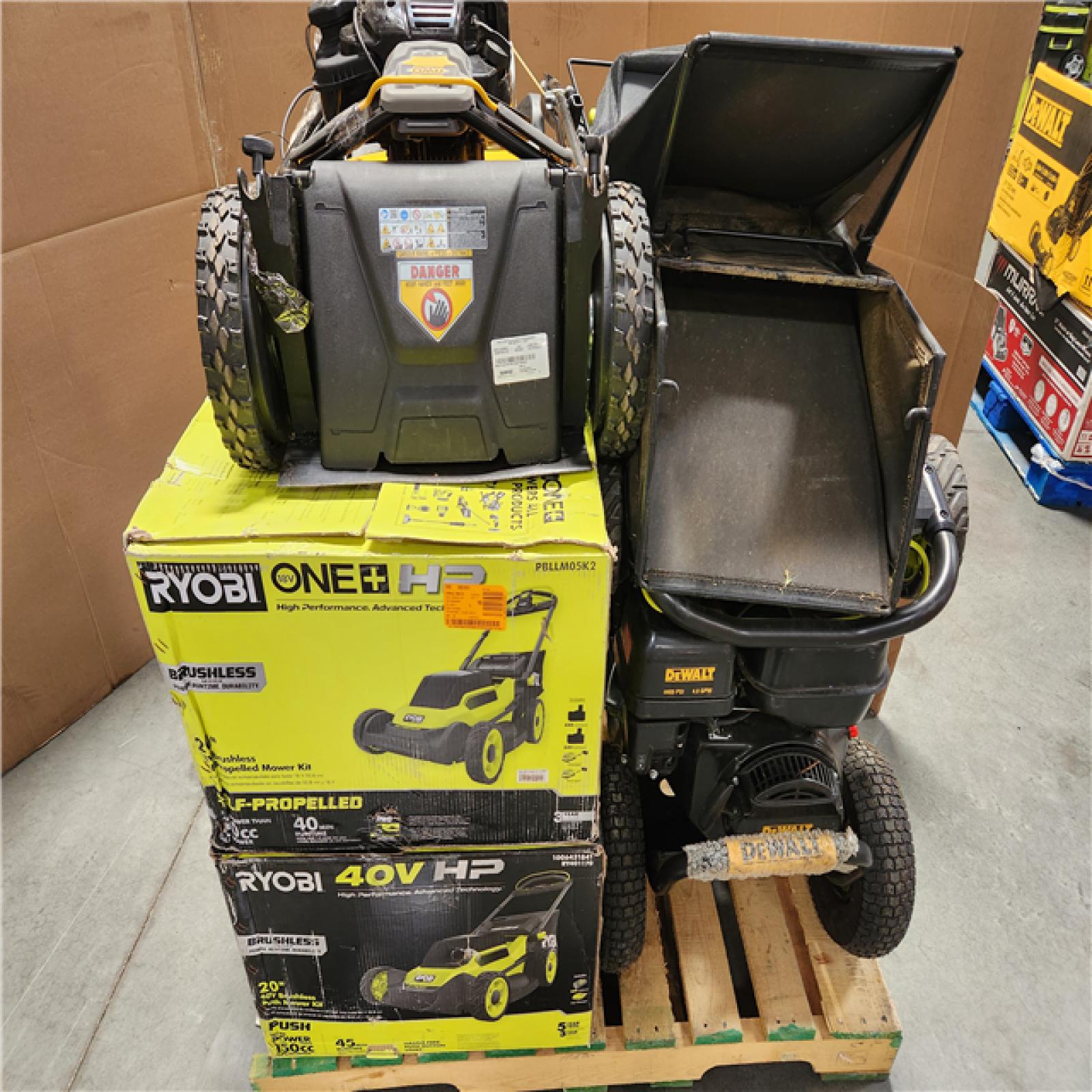 CALIFORNIA AS-IS OUTDOOR POWER EQUIPMENT