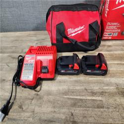 HOUSTON LOCATION - AS-IS Milwaukee 18V Cordless Brushed 2-Tool Drill/Driver and Impact Driver Kit