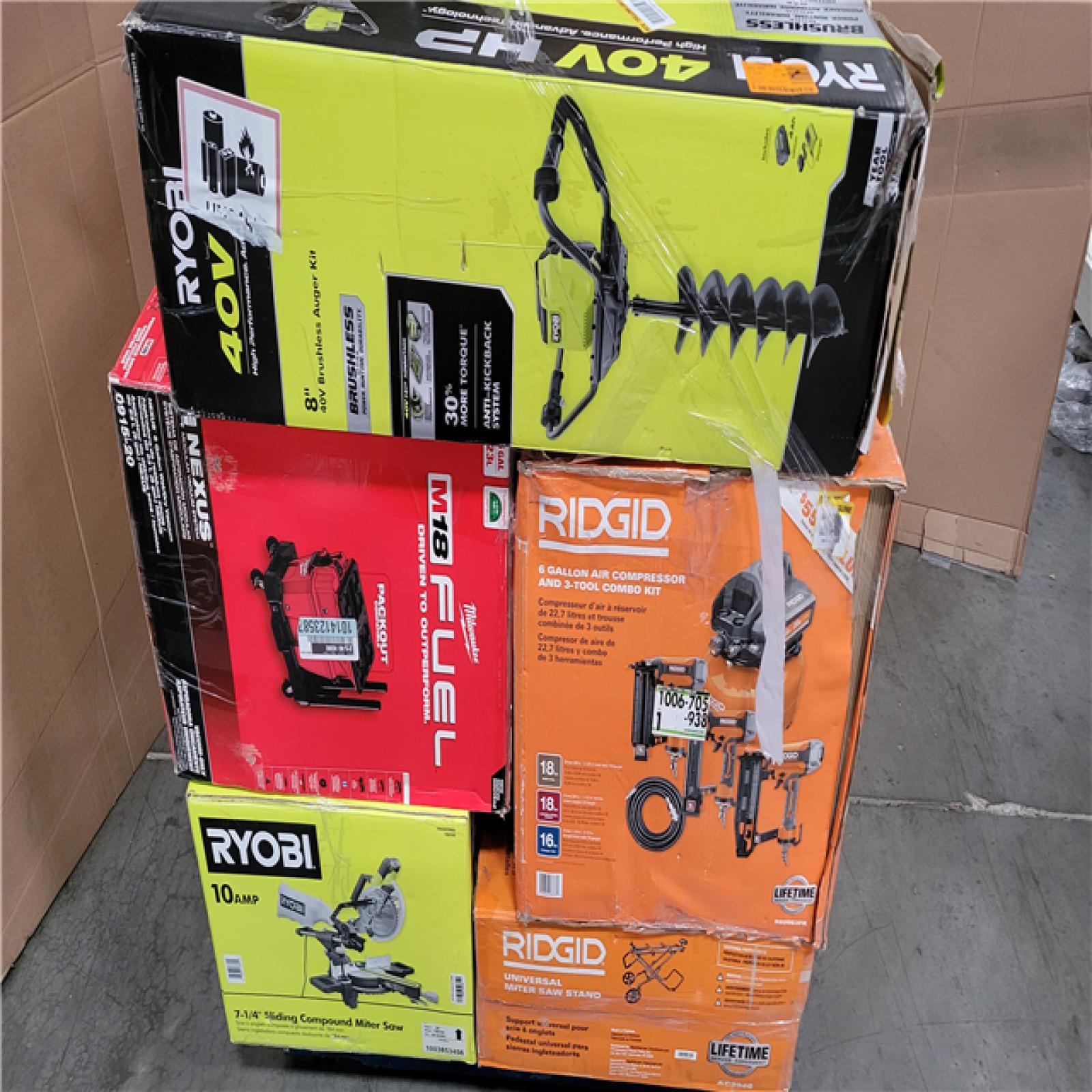 CALIFORNIA AS-IS TOOL PALLET