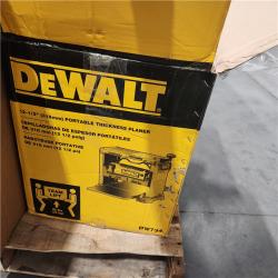 As-Is- DEWALT 15 Amp Corded 12.5 in. Bench Planer