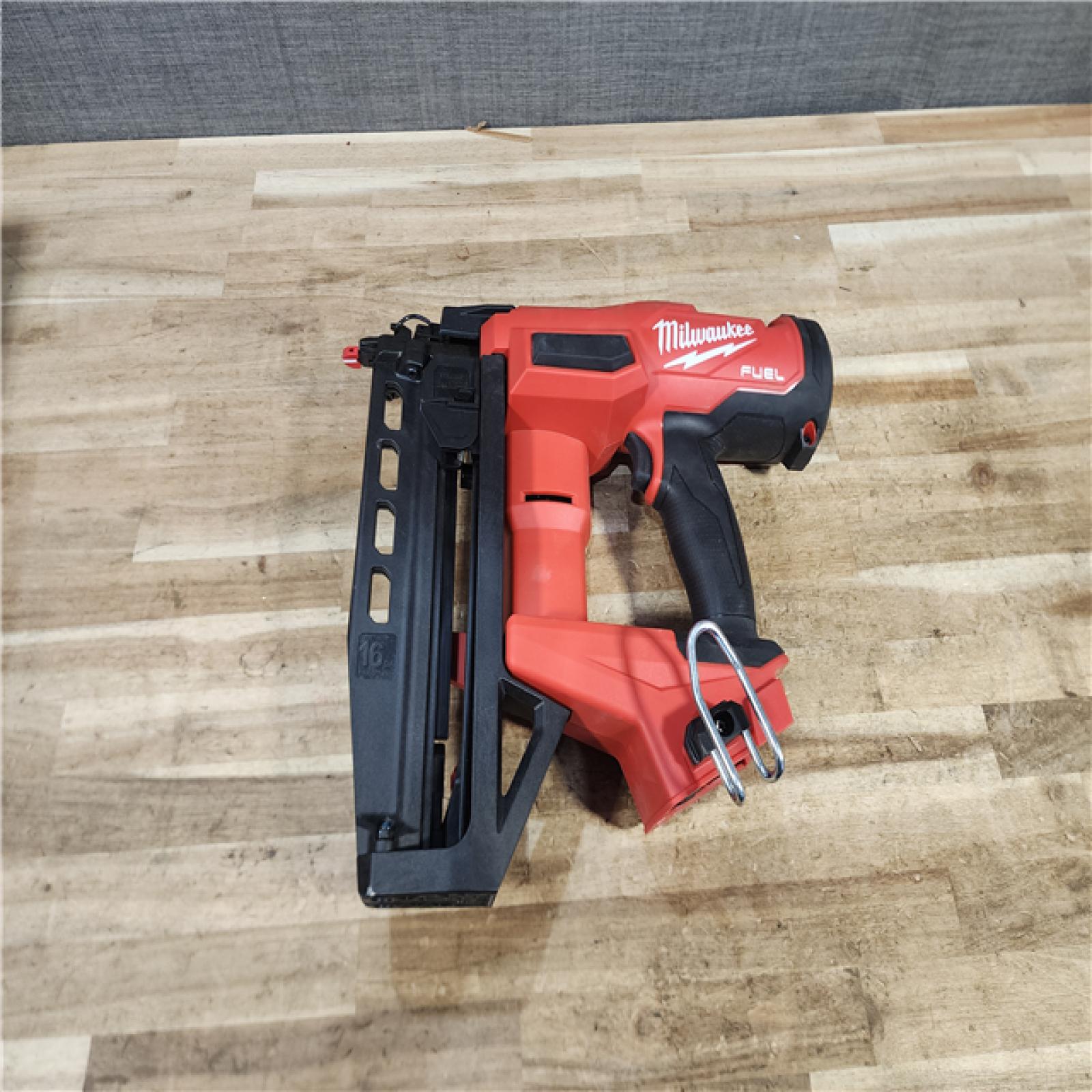 HOUSTON LOCATION - AS - IS Milwaukee FUEL 18-Volt Lithium-Ion Brushless Cordless Gen ll 16-Gauge Straight Finish Nailer (Tool Only)