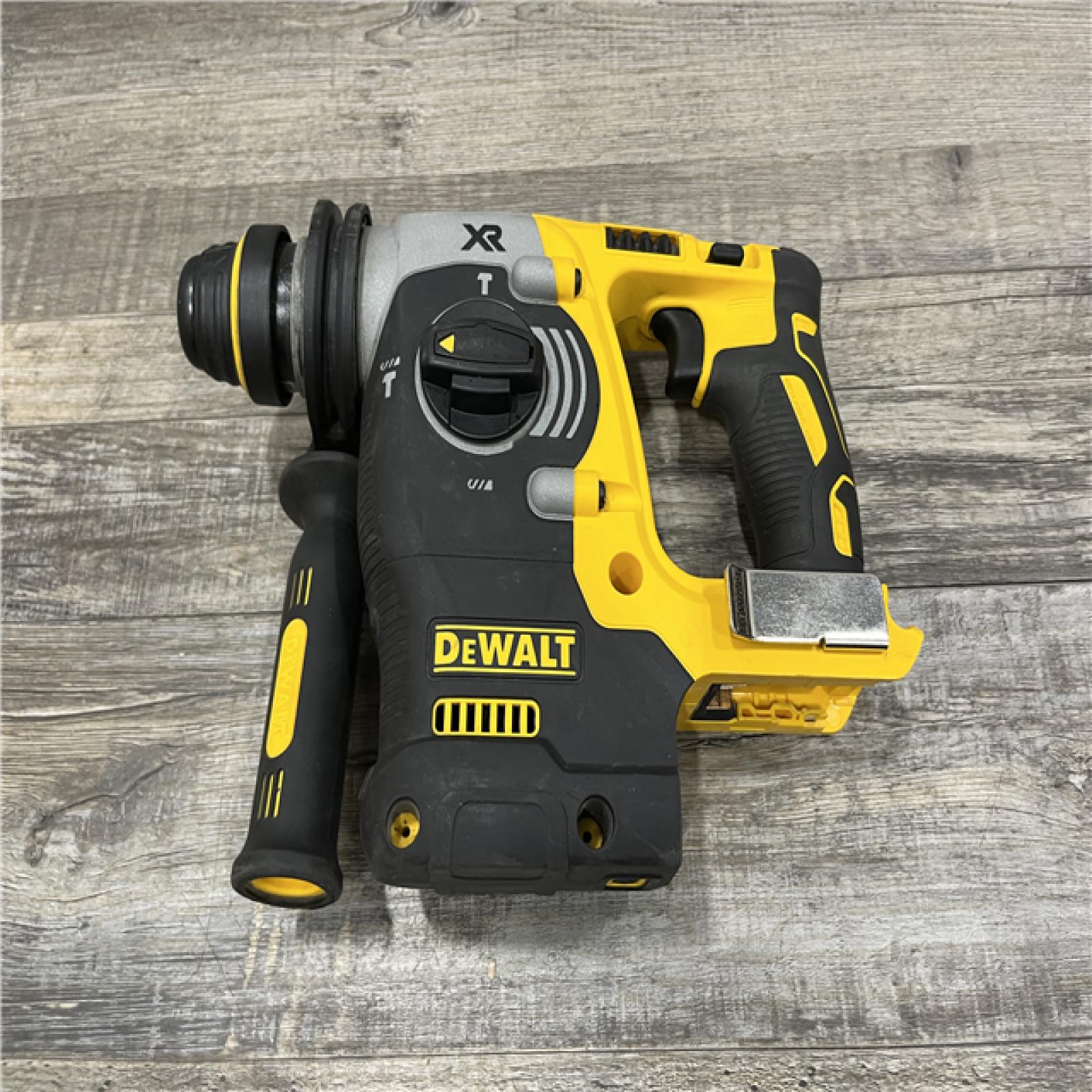 AS-IS DEWALT 20V MAX XR Cordless Brushless 1 in. SDS Plus L-Shape Rotary Hammer (Tool Only)