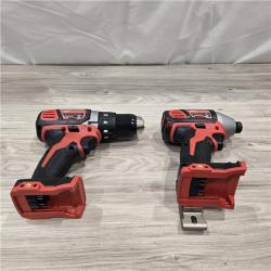 AS-IS Milwaukee 18V Cordless 2-Tool Drill/Driver and Impact Driver Kit