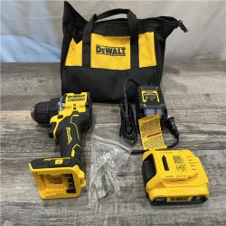 AS-IS DEWALT Atomic 20V Lithium-Ion Cordless Compact 1/2 in. Drill/Driver Kit