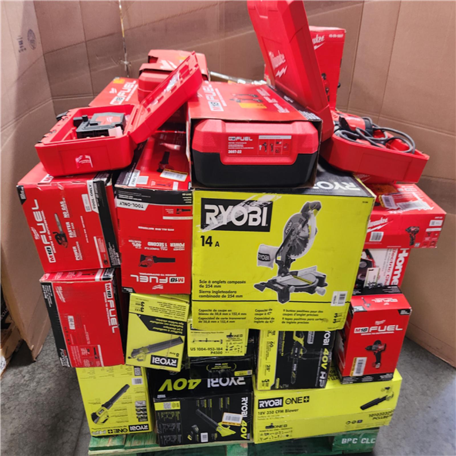 CALIFORNIA AS-IS TOOL PALLET