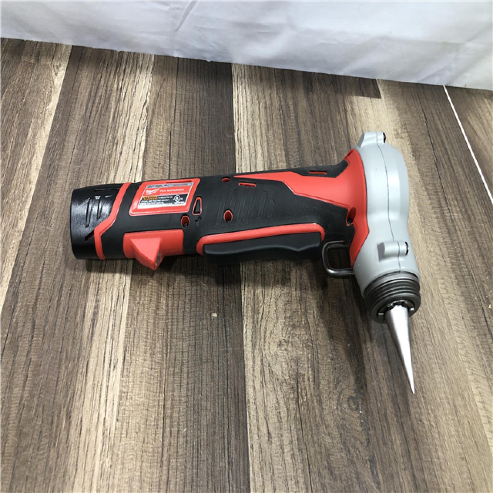 AS-IS Milwaukee  Cordless PEX Expansion Tool Kit with 1 in. Plastic Tubing Cutter