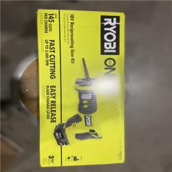 NEW! - RYOBI ONE+ 18-Volt Cordless Reciprocating Saw Kit