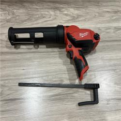 AS-IS Milwaukee 12V Lithium-Ion Cordless 10 oz. Adhesive and Caulk Gun (Tool-Only)