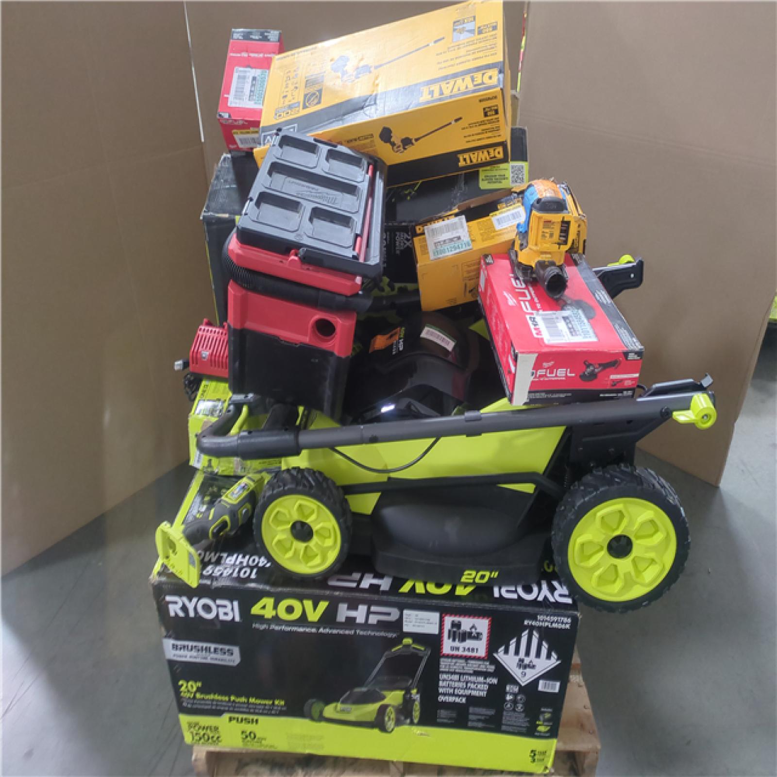 CALIFORNIA AS-IS TOOL PALLET