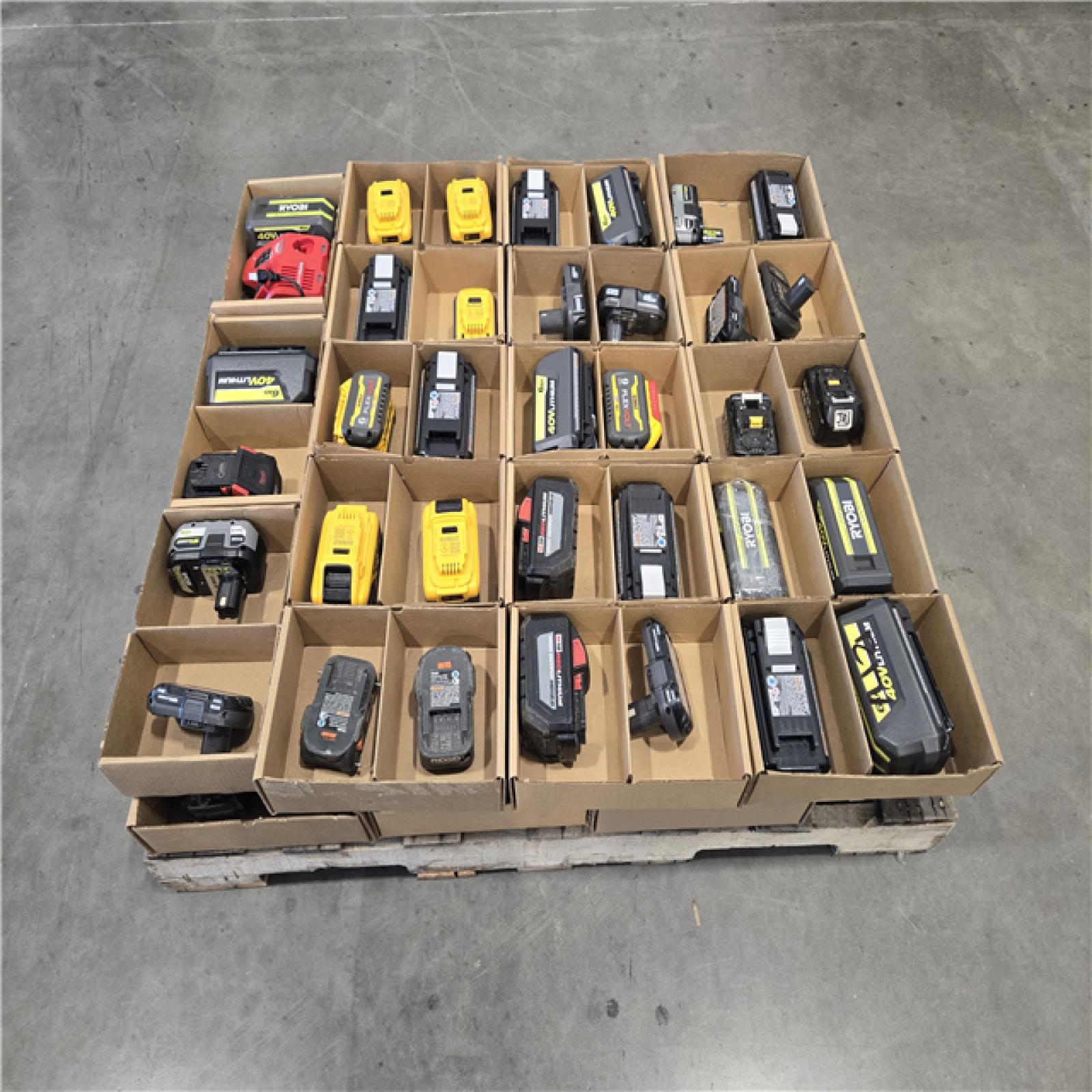 DALLAS LOCATION- AS-IS BATTERY PALLET