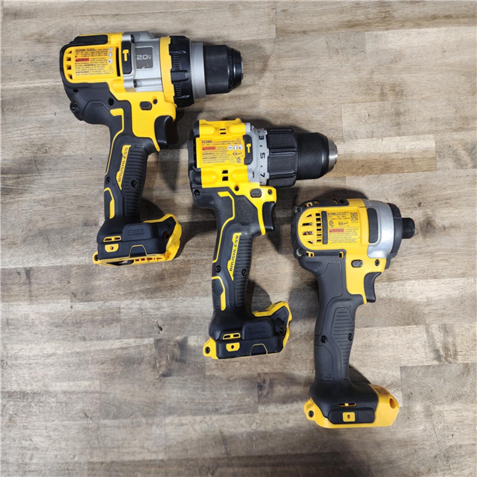 HOUSTON LOCATION - AS-IS DEWALT 3 TOOL COMBO
