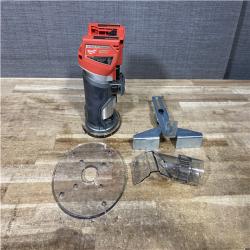 Houston Location AS-IS Milwaukee FUEL 18V Lithium-Ion Brushless Cordless Compact Router (Tool-Only)