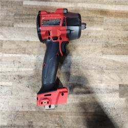 HOUSTON LOCATION - AS-IS Milwaukee M18 18V Fuel 1/2  Mid-Torque Impact Wrench Cordless Lithium-Ion Brushless with Friction Ring 2962-20 (TOOL ONLY)