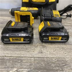 AS-IS DEWALT 20V MAX Cordless 1/2 in. Drill/Driver Kit