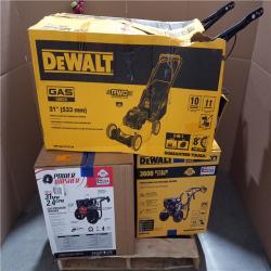 CALIFORNIA AS-IS OUTDOOR POWER EQUIPMENT