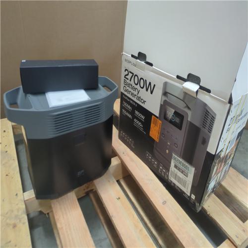 CALIFORNIA AS-IS ECOFLOW BATTERY GENERATOR