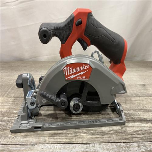 AS-IS Milwaukee FUEL 12V Lithium-Ion Brushless 5-3/8 in. Cordless Circular Saw (Tool-Only)