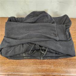 AS-IS Milwaukee M12 Lithium-Ion Cordless Black Heated Jacket Hoodie Kit (X-Large)