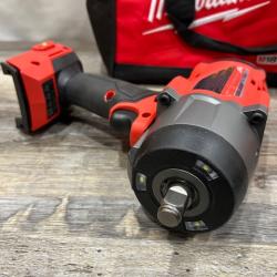 AS-IS Milwaukee FUEL 18V Lithium-Ion Brushless Cordless 1/2 in. Impact Wrench w/Friction Ring Kit