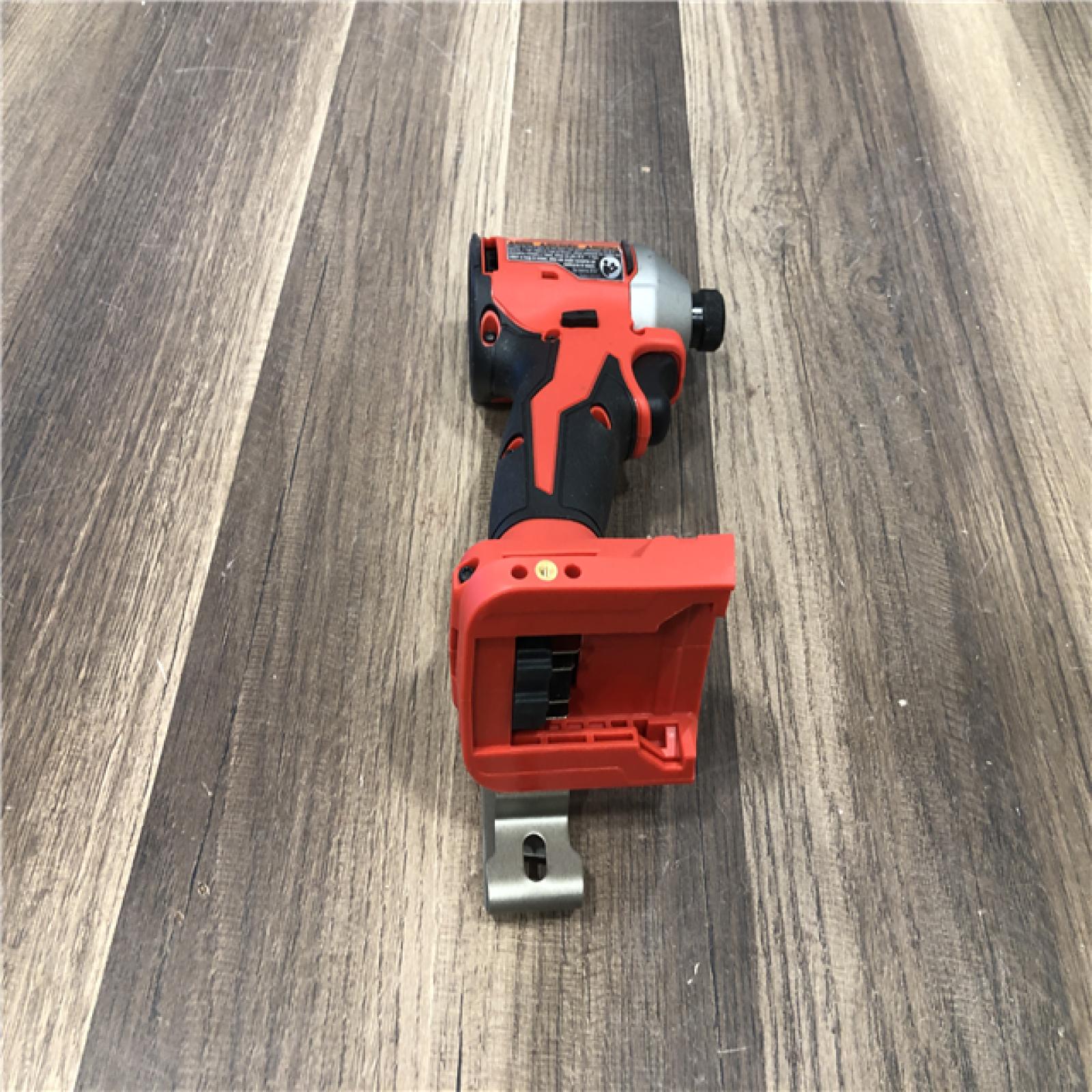 AS-IS Milwaukee 18V Lithium-Ion Brushless Cordless 1/4 in. Compact Impact Driver (Tool Only)