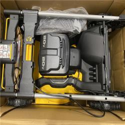 As-Is -DEWALT 2x20V MAX 21 in. Cordless Battery Powered Push Lawn Mower Kit with (2) 10 Ah Batteries and Chargers